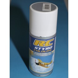 RC STYRO SILVER PAINT